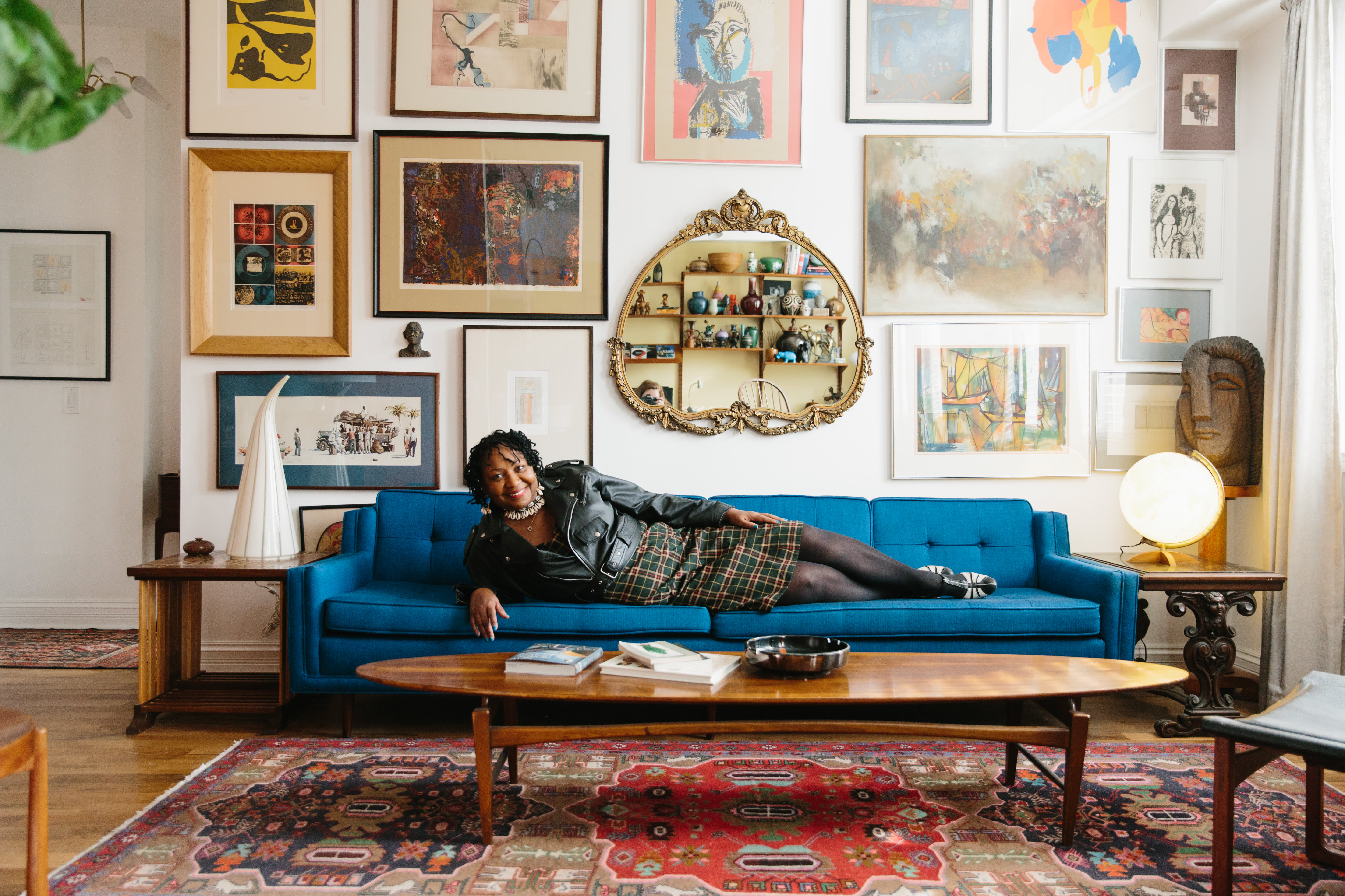 An Orange Moon Chicago Vintage Furniture Store Tour | Apartment